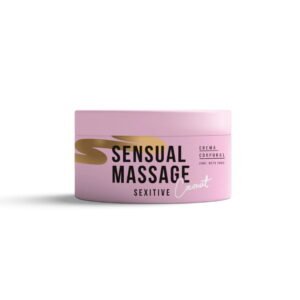 Crema para masajes Sensual Massage – coconut – 200grs Sexitive